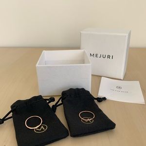 NEW Mejuri Rings, Ring size 6, Solid Rose Gold
